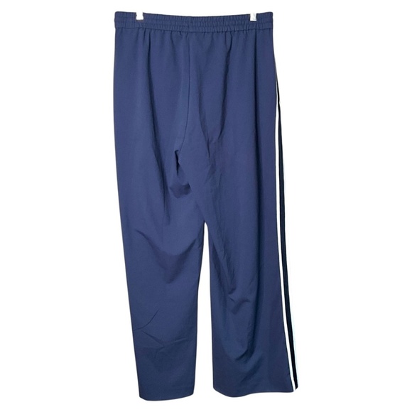 RACHEL ROY Navy Blue Wide Leg Stretch Waist w/ Drawstring Track Pants US Sz L - Picture 4 of 10